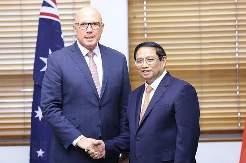 Thủ tướng Phạm Minh Chính tiếp Lãnh đạo Đảng Tự do Australia