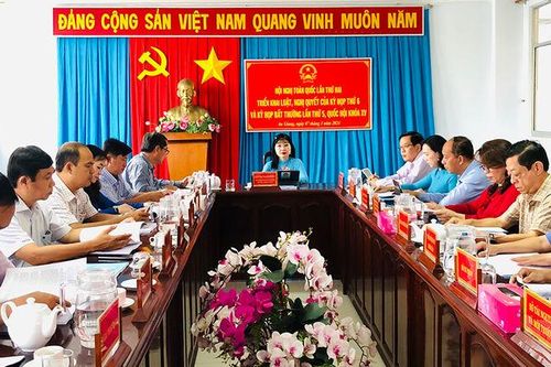 Hội nghị toàn quốc triển khai luật, nghị quyết mới
