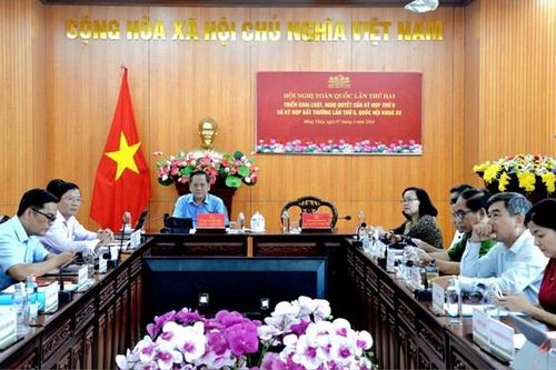 Hội nghị toàn quốc lần thứ 2 triển khai 19 luật, nghị quyết