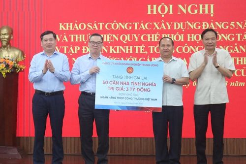 Đảng ủy Khối Doanh nghiệp Trung ương khảo sát công tác xây dựng Đảng 5 năm tại Gia Lai