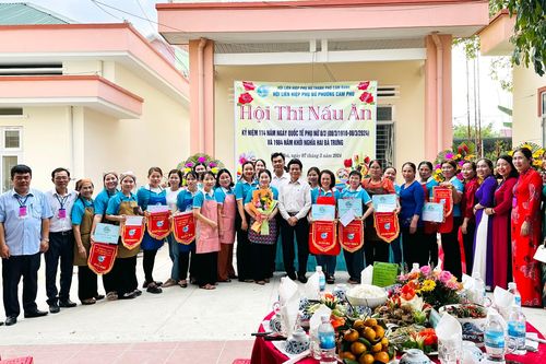 Hội Liên hiệp Phụ nữ phường Cam Phú: Tổ chức hội thi nấu ăn nhân Ngày Quốc tế Phụ nữ 8-3