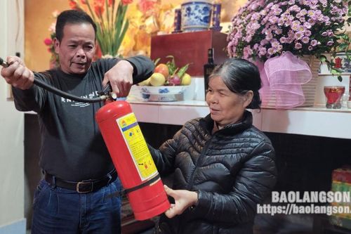 Phòng hỏa tại các di tích trong mùa lễ hội