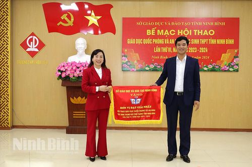 Bế mạc Hội thao Quốc phòng và An ninh học sinh THPT lần thứ VI