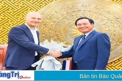 Chủ tịch UBND tỉnh Võ Văn Hưng tiếp đoàn Đại sứ Vương quốc Hà Lan tại Việt Nam