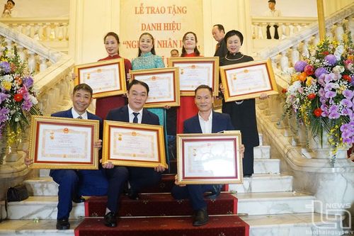 Thái Nguyên có thêm 7 Nghệ sĩ Ưu tú