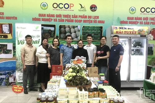 Võ Nhai tham gia trưng bày 25 sản phẩm nông nghiệp chủ lực