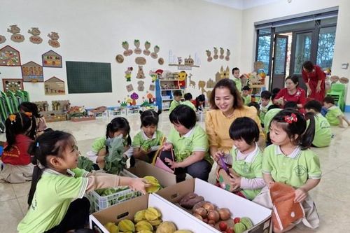 Phú Thọ: Tam Nông nuôi dạy trẻ tại các trường mầm non phát triển toàn diện