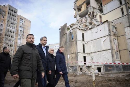 Nổ lớn ở Odesa khi Tổng thống Ukraine và Thủ tướng Hy Lạp đến thăm