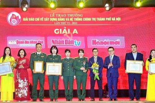 Giải Báo chí về xây dựng Đảng của Hà Nội: Bám sát chiến lược về tầm nhìn thủ đô đến 2045