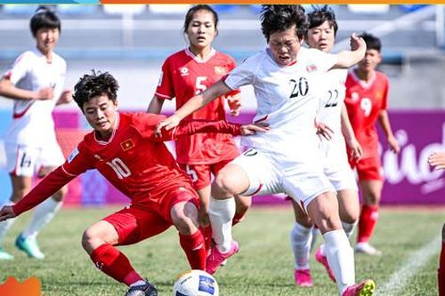 Đội tuyển U20 nữ Việt Nam thua đậm U20 nữ CHDCND Triều Tiên