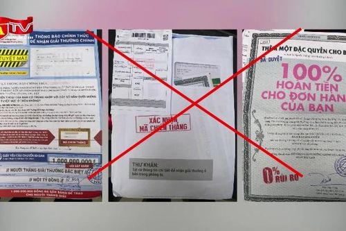 Cảnh giác với thủ đoạn lừa đảo nhận bưu phẩm có thẻ cào trúng thưởng