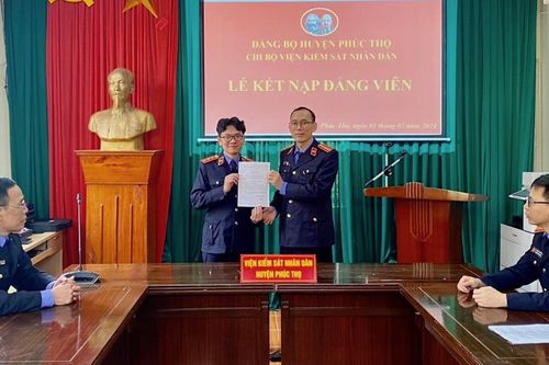 Huyện ủy Phúc Thọ: 4 năm liên tiếp kết nạp đảng viên mới vượt chỉ tiêu