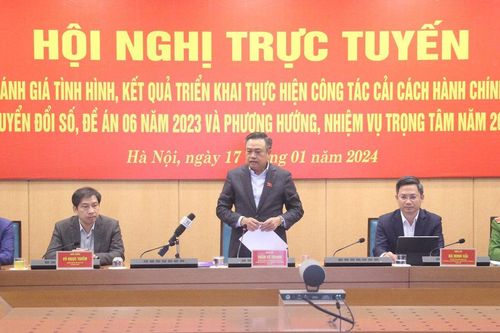Hà Nội đẩy mạnh chỉ đạo điều hành các cấp bằng hình thức họp trực tuyến