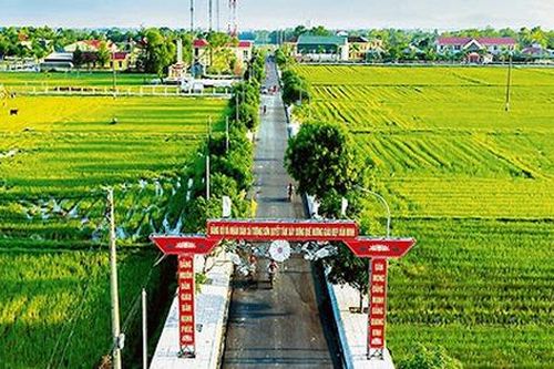 Sửa đổi một số quy định về công nhận địa phương đạt chuẩn nông thôn mới