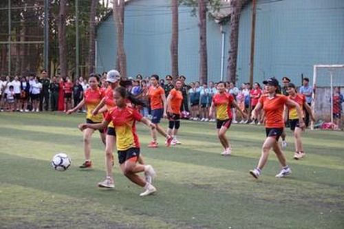 Công ty 74 (Binh đoàn 15): Hơn 300 vận động viên tham gia giải thể thao phong trào