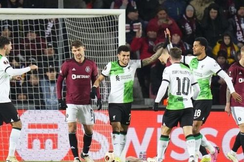 Liverpool thắng đậm Sparta Prague ở vòng 1/8 Europa League 2023/24