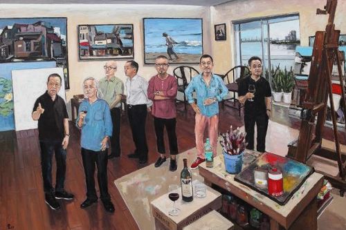 Họa sĩ Phạm Luận: Vẽ chân dung là vẽ chính mình