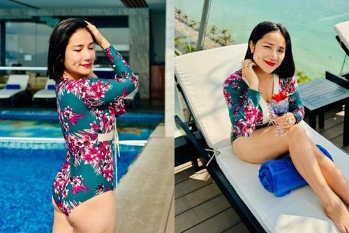 Nhân dịp 8/3, Cát Tường tiết lộ chuyện tình yêu với loạt ảnh bikini