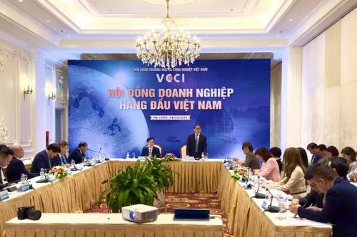 Hội đồng Doanh nghiệp hàng đầu Việt Nam: Công bố dự thảo quy chế với 8 nhiệm vụ
