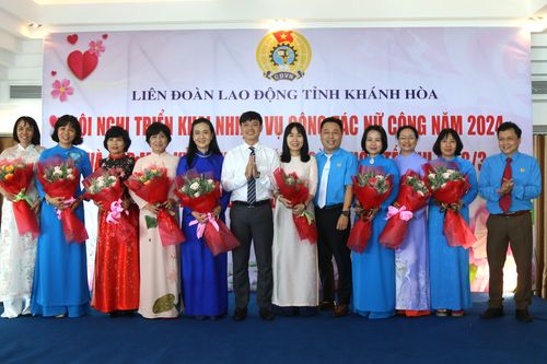 Gặp mặt kỷ niệm 114 năm Ngày Quốc tế Phụ nữ và triển khai nhiệm vụ công tác nữ công năm 2024