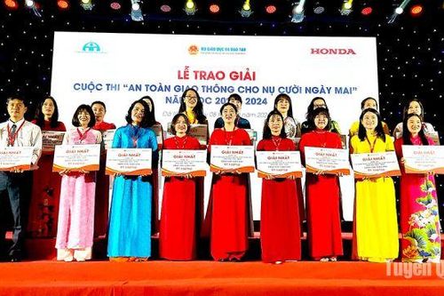 Tuyên Quang có 2 giáo viên đoạt giải Cuộc thi An toàn giao thông cho nụ cười ngày mai