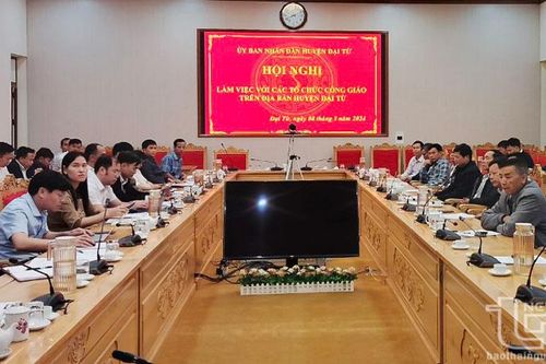 Đại Từ: Giải quyết vướng mắc liên quan đến hoạt động tôn giáo