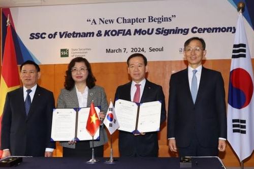 Ủy ban Chứng khoán Nhà nước và Hiệp hội Đầu tư tài chính Hàn Quốc tăng cường hợp tác