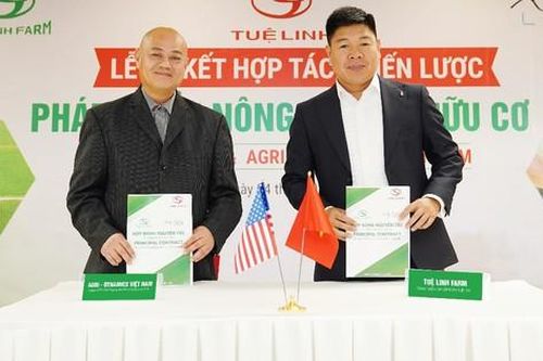 Hợp tác chiến lược phát triển nông nghiệp hữu cơ giữa Tuệ Linh Farm và Công ty Agri - Dynamics