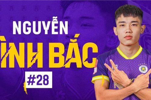 Đình Bắc gia nhập Hà Nội FC, khoác áo 28