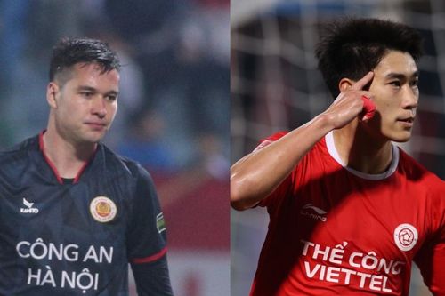 Filip Nguyễn lắc đầu ngao ngán khi thủng lưới liên tiếp, Viettel thắng CAHN trong ngày 'người hùng SEA Games' tỏa sáng rồi nhận thẻ đỏ