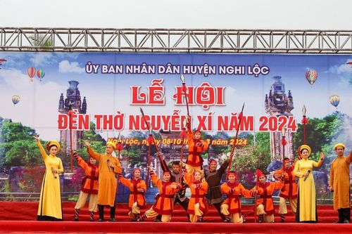 Khai mạc Lễ hội Đền thờ Nguyễn Xí năm 2024