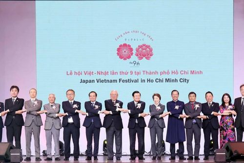 Khai mạc Lễ hội Việt-Nhật lần thứ 9 tại Thành phố Hồ Chí Minh