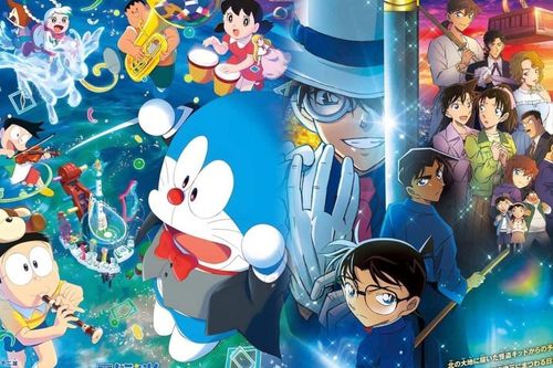 Doraemon và Conan hé lộ những hình ảnh đầu tiên của phần phim điện ảnh mới