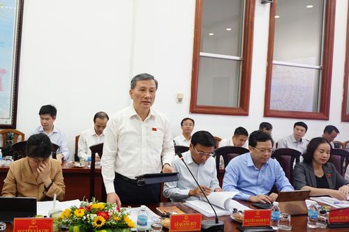 Đoàn giám sát của Quốc hội làm việc với UBND tỉnh Khánh Hòa