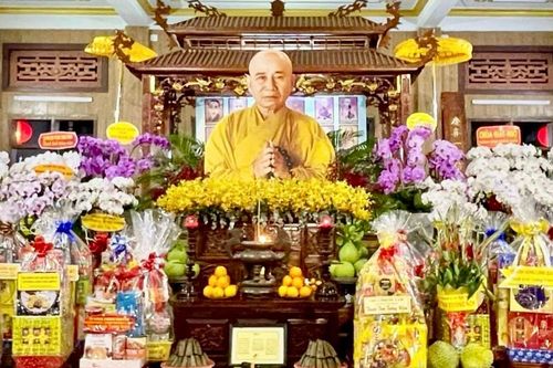 Lễ tưởng niệm 63 năm ngày Tổ Khánh Anh viên tịch tại chùa Khánh Vân (Q.11, TP.HCM)