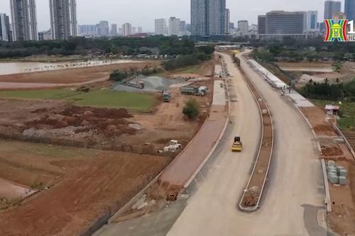 Đường Lê Quang Đạo kéo dài sắp thông xe