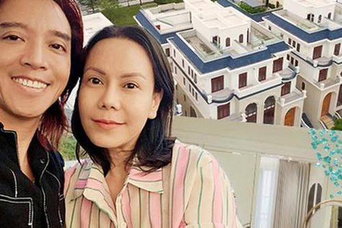 Sau 2 thập kỷ gắn bó, vợ chồng Việt Hương đoàn tụ trong căn biệt thự 300 tỷ đồng hoành tráng như cung điện