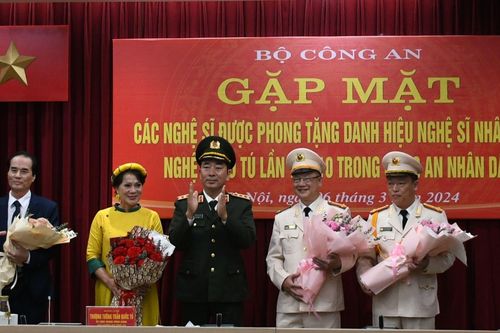 Niềm vinh dự, tự hào của người nghệ sĩ Công an nhân dân