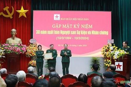 Báo Quân đội nhân dân kỷ niệm 30 năm xuất bản Nguyệt san Sự kiện và Nhân chứng
