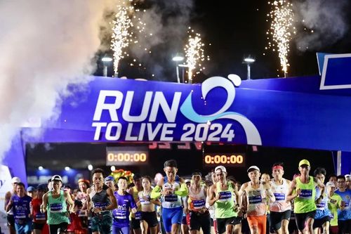 Run To Live 2024 'phủ sắc xanh' khu đô thị mới Thủ Thiêm