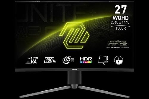 MSI ra mắt màn hình gaming cong 27 inch, MAG 27CQ6PF