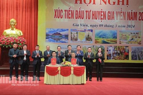 Ninh Bình đẩy mạnh thu hút đầu tư vào huyện Gia Viễn