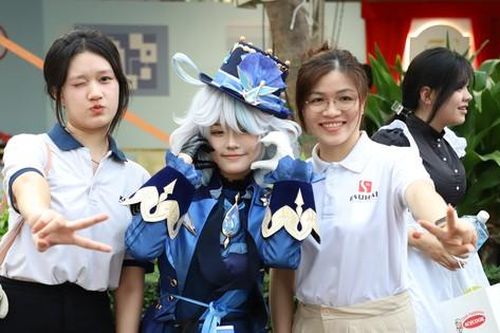 Bạn trẻ thích thú hóa thân thành các nhân vật anime, manga tại Lễ hội Việt - Nhật