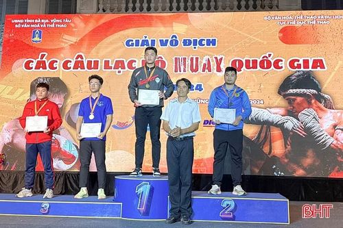 Hà Tĩnh giành 5 huy chương tại Giải Vô địch các câu lạc bộ Muay quốc gia 2024
