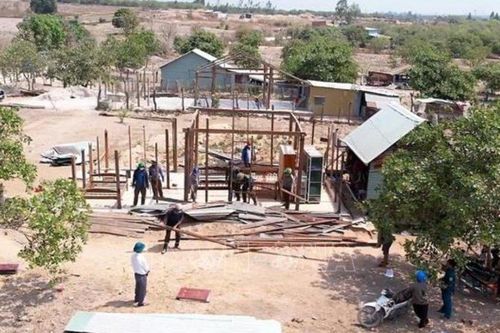Gia Lai: Di dời hơn 20 hộ dân xây nhà trái phép trên đất lâm nghiệp