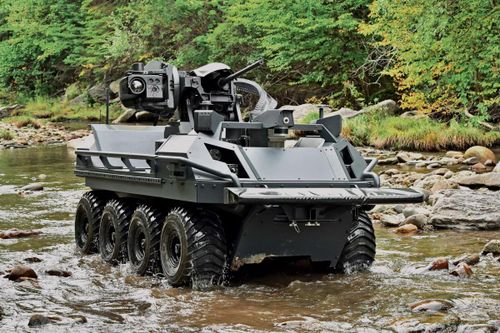 Rheinmetall trình diễn robot mặt đất đa năng, sản xuất cho lính thủy đánh bộ Mỹ