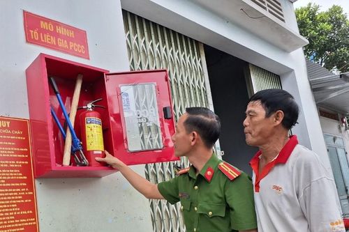 Tổ chức hội thi tổ liên gia an toàn phòng cháy chữa cháy