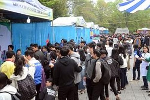 Hơn 700 học sinh tham gia trải nghiệm môi trường học tập tại Trường đại học Nông Lâm
