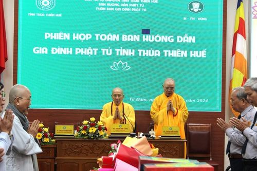 Thừa Thiên Huế: Ban Hướng dẫn Phân ban Gia đình Phật tử tỉnh họp triển khai hoạt động Phật sự