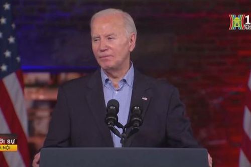 Tổng thống Joe Biden vận động tranh cử tại Georgia